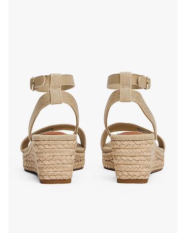 Sandalias de Mujer TOMMY HILFIGER ESPAD MID WEDGE BEIGE