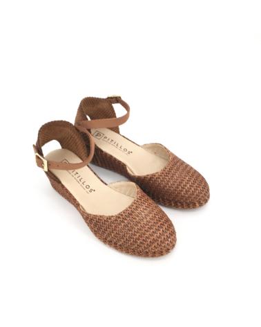 Sandalen für Damen PITILLOS SANDALIA PITVAL COLOR CUERO 12572 MARRóN