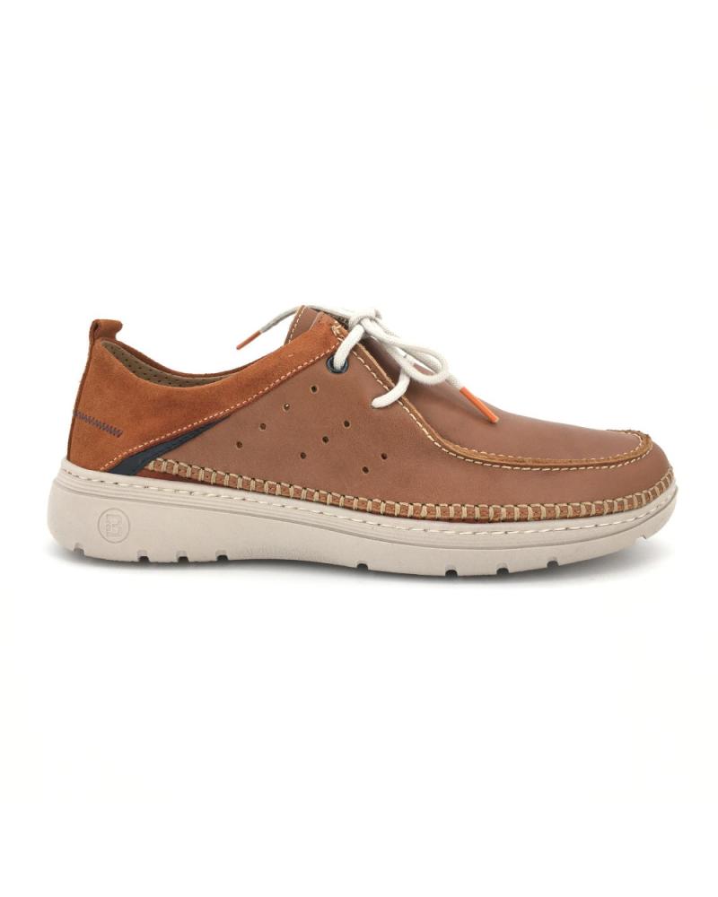Sapatos de Homem BAERCHI BLUCHER BAELC COLOR CUERO 12879 MARRóN