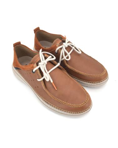 Sapatos de Homem BAERCHI BLUCHER BAELC COLOR CUERO 12879 MARRóN