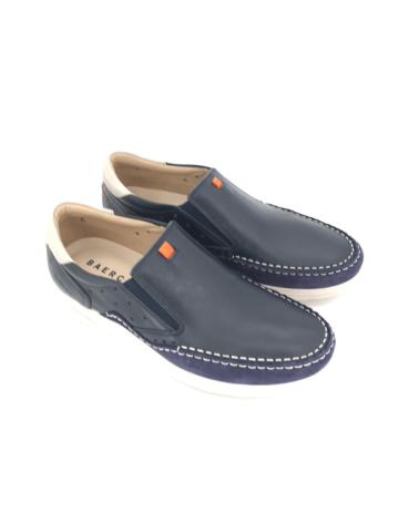 Mocassins de Homem BAERCHI MOCASIN BAEPIN COLOR MARINO 12878 AZUL