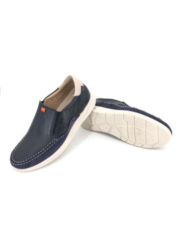 Mocassins de Homem BAERCHI MOCASIN BAEPIN COLOR MARINO 12878 AZUL