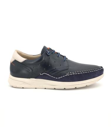 Sapatos de Homem BAERCHI BLUCHER BAELON COLOR MARINO 12877 AZUL
