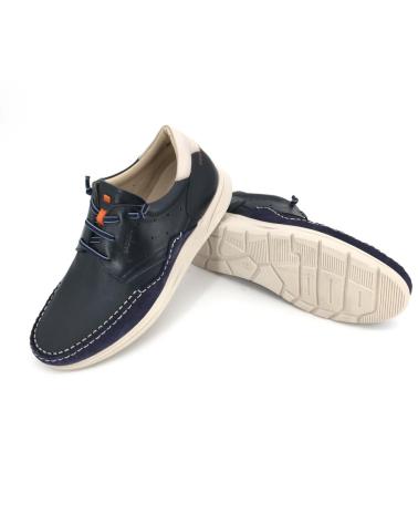 Sapatos de Homem BAERCHI BLUCHER BAELON COLOR MARINO 12877 AZUL