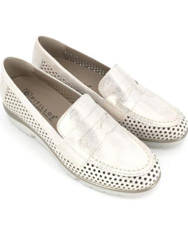 Mocassins de Mulher PITILLOS ZAPATOS DE SPORT 10321 MUJER ORO DORADO