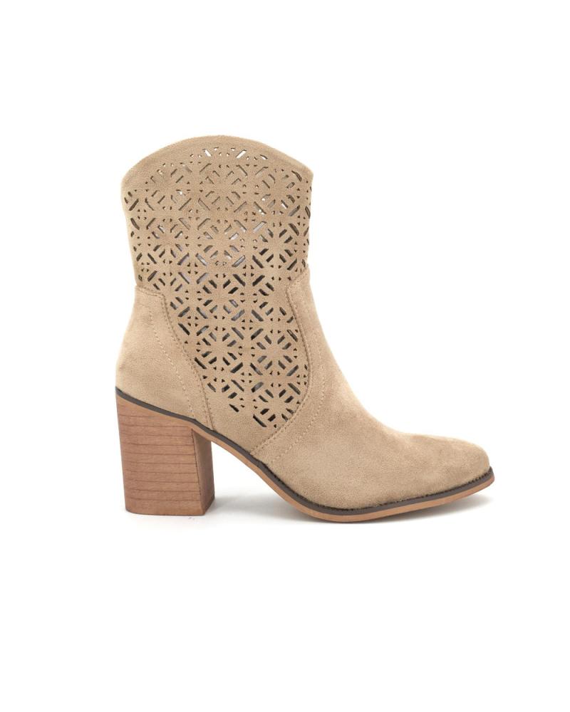 Bottes pour Femme ETIKA BOTIN L COLOR 10543 BEIGE