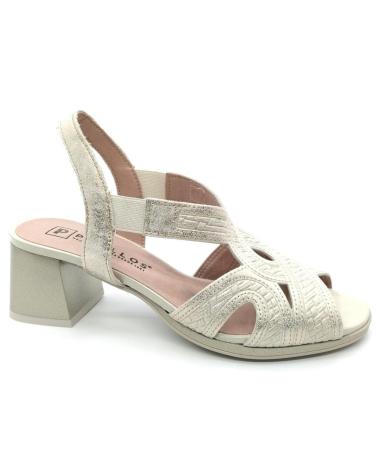 Sandales pour Femme PITILLOS SANDALIA 5690 ORO GOLD