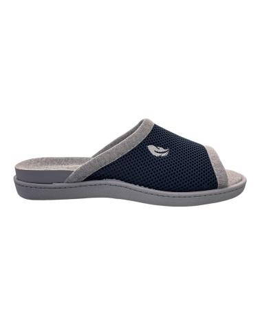Calzado de casa de Mujer PLUMAFLEX ZAPATILLAS CASA MUJER ABIERTAS 12400 MARINO AZUL