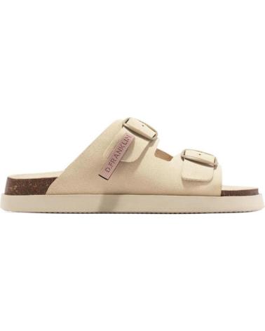 Sandali per Donna D FRANKLIN SANDALIAS PLANAS MUJER D FRANKLIN DFSH407001 BEIG BEIGE