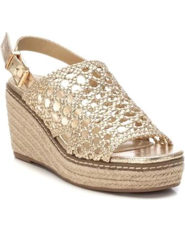 Zapatos de cuña de Mujer XTI CUNAS MUJER 143829 ORO DORADO