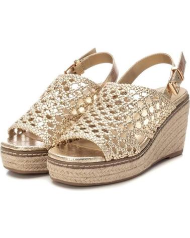 Zapatos de cuña de Mujer XTI CUNAS MUJER 143829 ORO DORADO