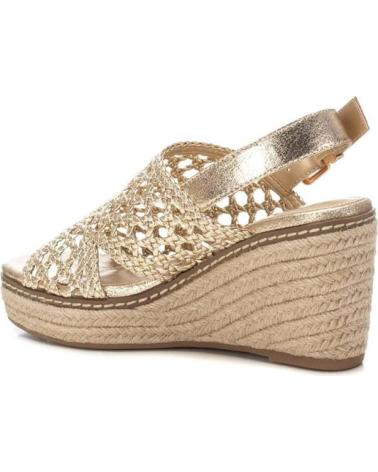Zapatos de cuña de Mujer XTI CUNAS MUJER 143829 ORO DORADO