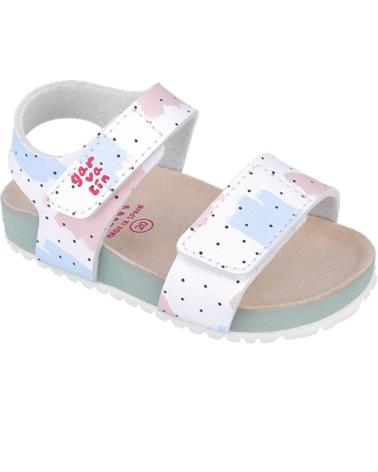 Sandalias de Niña GARVALIN SANDALIAS PARA CHICA 252460 BIOS ESTAMPADO BLANCOB050