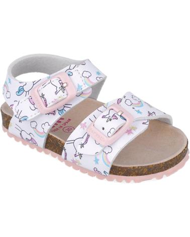 Sandales-De-Niña-GARVALIN-SANDALIAS-PARA-CHICA-252463-BIOS-ESTAMPADO-BLANCOB050