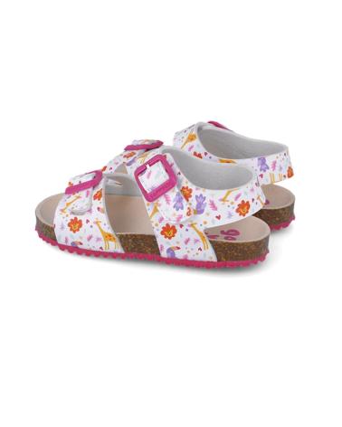 Sandálias de Menina GARVALIN SANDALIAS PARA CHICA 252465 BIOS ESTAMPADO BLANCOB050