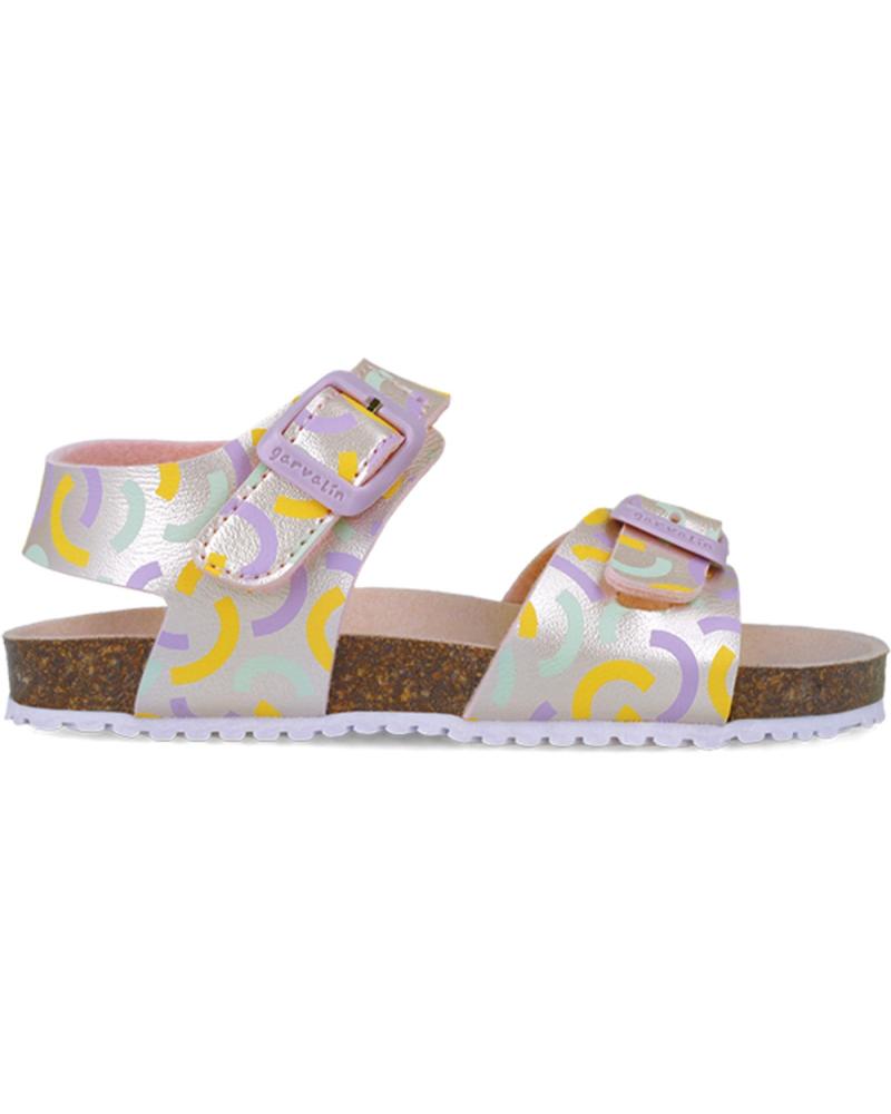 Sandales pour Fille GARVALIN SANDALIA PARA CHICA 252466 BIOS ESTAMPADA LILAA164