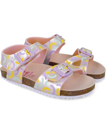 Sandales pour Fille GARVALIN SANDALIA PARA CHICA 252466 BIOS ESTAMPADA LILAA164