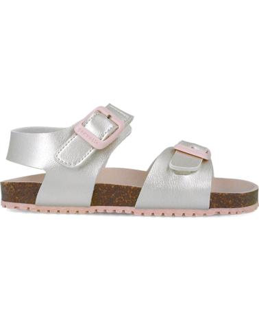 Sandales pour Fille GARVALIN SANDALIA PARA CHICA 252467 BIOS METALIZADO PLATAB198