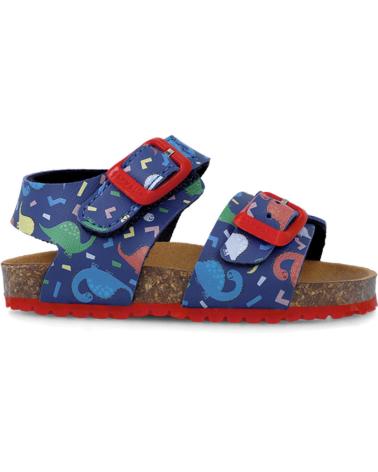 Sandales pour Garçon GARVALIN SANDALIAS PARA CHICO 252472 BIOS ESTAMPADO AZULA008