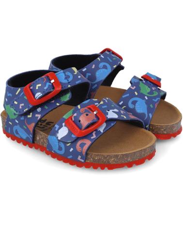 Sandales pour Garçon GARVALIN SANDALIAS PARA CHICO 252472 BIOS ESTAMPADO AZULA008