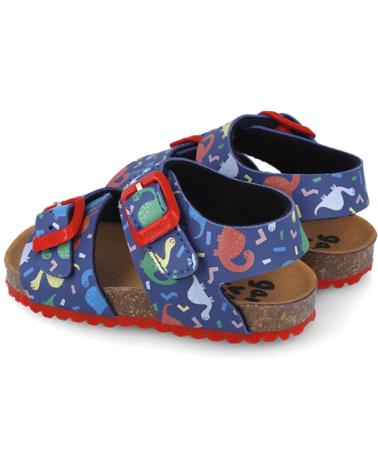 Sandales pour Garçon GARVALIN SANDALIAS PARA CHICO 252472 BIOS ESTAMPADO AZULA008