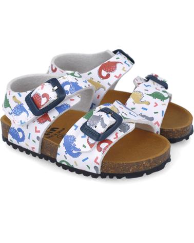 Sandalias de Niño GARVALIN SANDALIAS PARA CHICO 252472 BIOS ESTAMPADO BLANCOB050