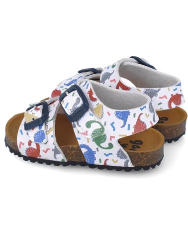 Sandalias de Niño GARVALIN SANDALIAS PARA CHICO 252472 BIOS ESTAMPADO BLANCOB050