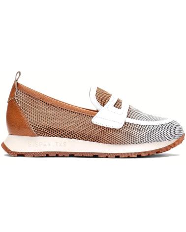 Halbschuhe für Damen HISPANITAS MOCASINES PARA MUJER BHV254043 KANSAS CUEROC001