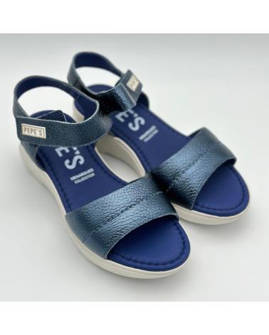 Sandálias de Mulher PEPE MENARGUES MUJER SANDALIAS 10868 CIERVO STAR MARINO LONDON NATA 50559 AZUL