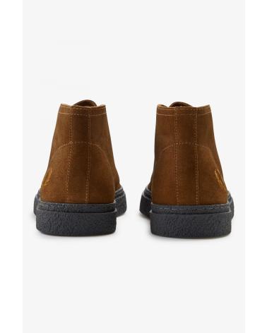 Bottines pour Homme FRED PERRY HAWLEY SUEDE B4361 GINGER - 41 BROWN