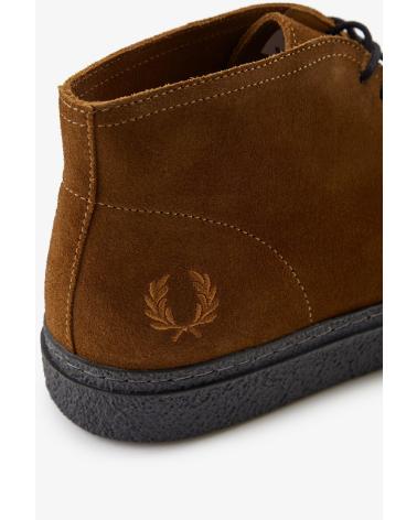 Bottines pour Homme FRED PERRY HAWLEY SUEDE B4361 GINGER - 41 BROWN