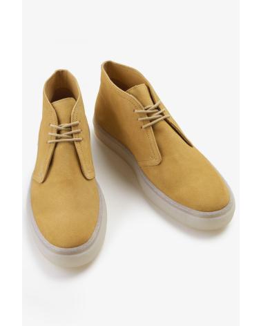 Man Mid boots FRED PERRY HAWLEY SUEDE B4361 DESERT - 42 BROWN