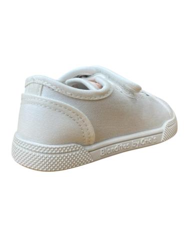 girl and boy Trainers BLANDITOS SANDIA BLANCO