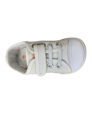 girl and boy Trainers BLANDITOS SANDIA BLANCO