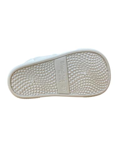 girl and boy Trainers BLANDITOS SANDIA BLANCO