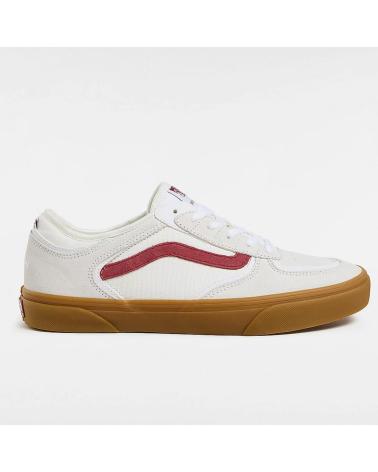 Esportes  de Homem VANS OFF THE WALL ZAPATILLAS VANS SKATE ROWLEY RED-WHITE-GUM MULTICOLOR