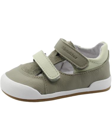 Sandali per Bambina e Bambino BLANDITOS SANDALIAS RESPETUOSAS DE PIEL POPA VERDE