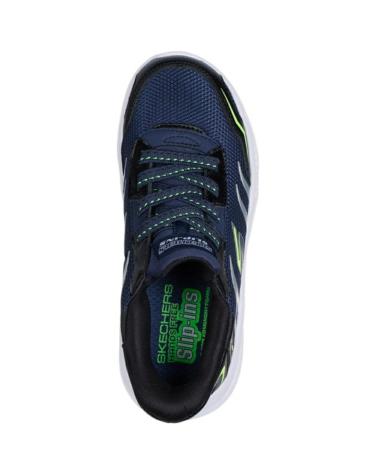 Deportivas de Niña y Niño SKECHERS CALZADO MARCA MODELO METEOR-LGIHT-BRISK-B PARA JUNIOR AZUL