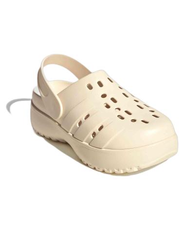 Clogs für Damen ADIDAS ZUECOS ADILETTE CLOG PLATFORM PARA MUJER EN COLOR BLANCO