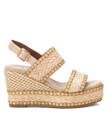 Sandalias de Mujer XTI SANDALIA RAFIA CUNA 8 CM BEIGE
