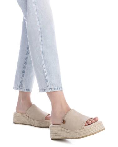 Woman Zapatos de cuña REFRESH 172779 BEIGE