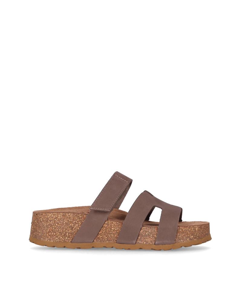 Woman Sandals CHIKA10 ST KIWI 02 MARRON-BROWN