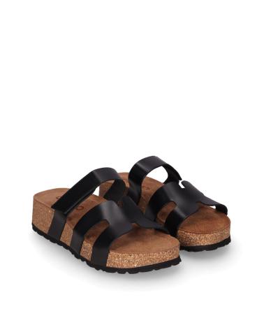Sandalias de Mujer CHIKA10 ST KIWI 02 NEGRO-BLACK