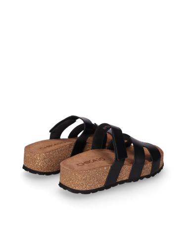 Sandalias de Mujer CHIKA10 ST KIWI 02 NEGRO-BLACK