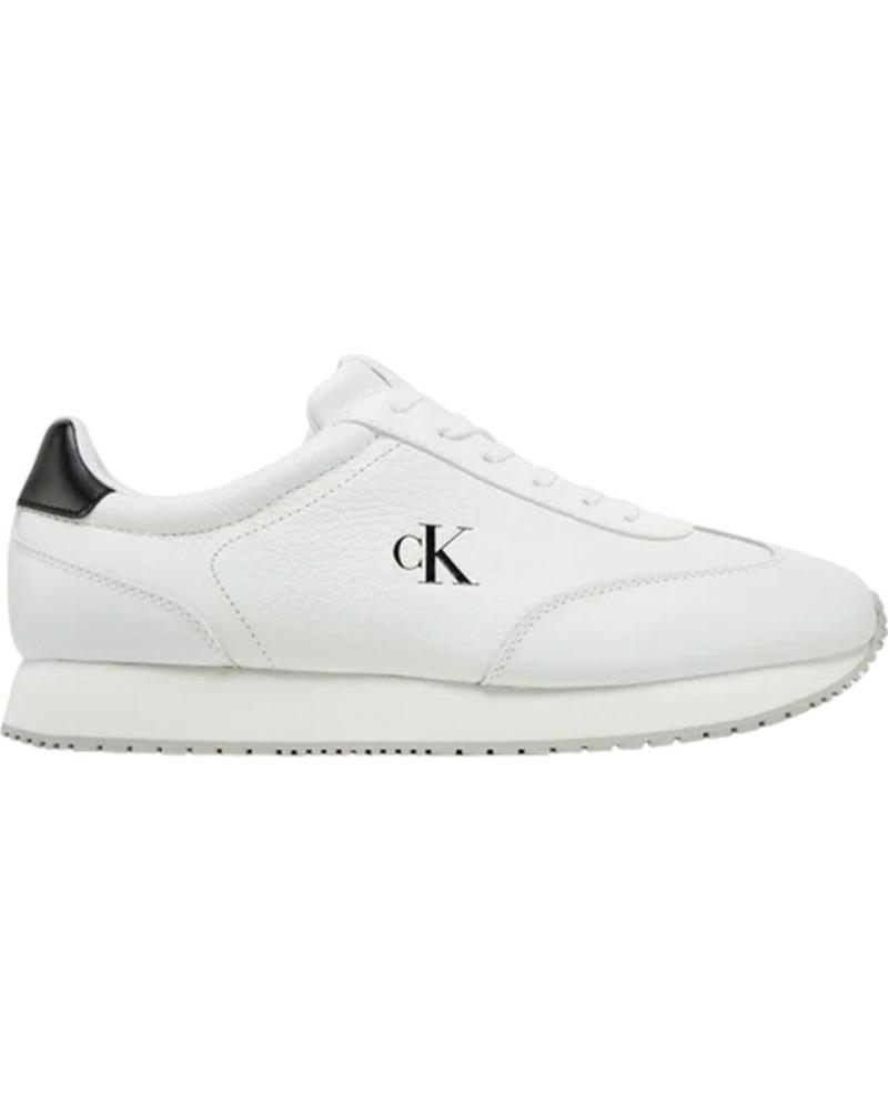 Sportif pour Homme CALVIN KLEIN - ZAPATILLAS BLANCAS PARA HOMBRE - RUNNER LACEUP BLANCO