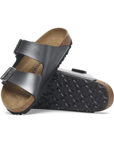 Sandálias-De-Mujer-BIRKENSTOCK-ARIZONA-METALIC-NEGR-NEGRO