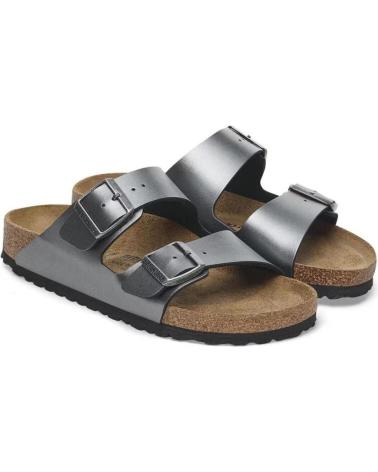Sandálias-De-Mujer-BIRKENSTOCK-ARIZONA-METALIC-NEGR-NEGRO
