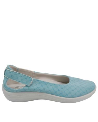 Bailarinas per Donna ARCOPEDICO JASMUND TEJIDO ELASTICO ESTAMPADO AZUL