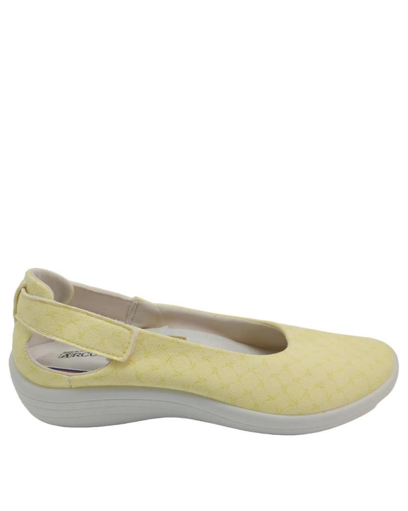 Bailarinas per Donna ARCOPEDICO JASMUND TEJIDO ELASTICO ESTAMPADO AMARILLO