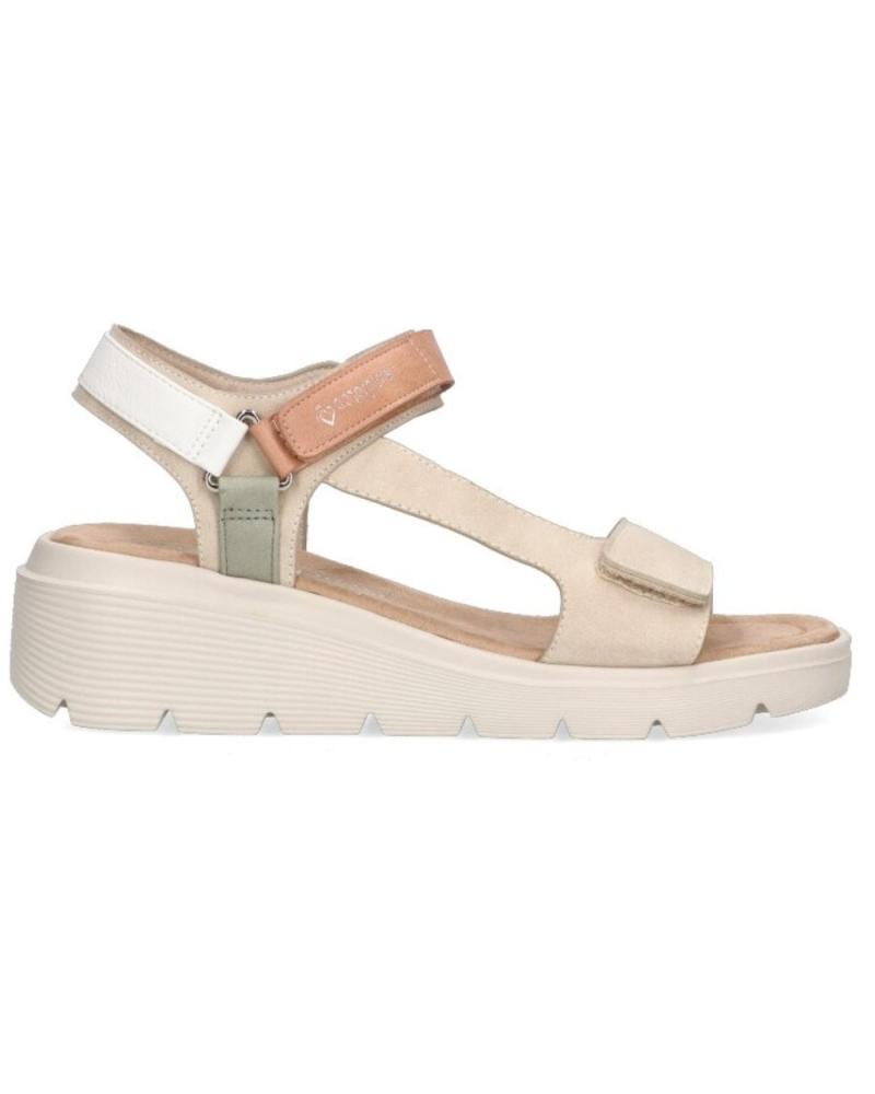 Sandali per Donna AMARPIES SANDALIA CON CUNA MEDIA PARA MUJER ABZ26645 COLOR BEIGE